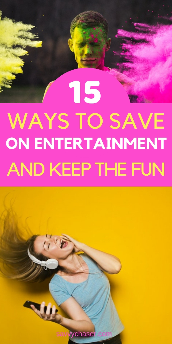 Learn how to save money on entertainment. Find tips to help you save on night s out to having a great time at home . #savemoney #havefunonabudget