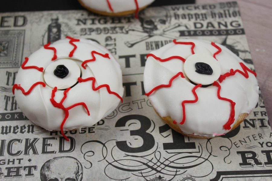 Monster Eyeball Donuts 
