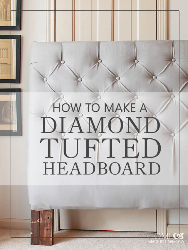 Diamond Tufted Headboard
