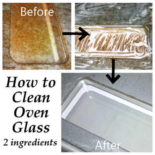 Inexpensive Homemade Cleaning Products-Oven Glass