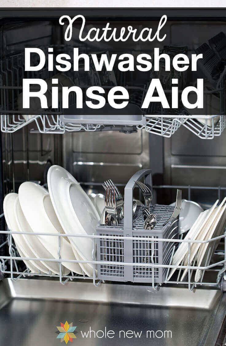 Natural Dishwasher Rinse Aid by Whole New Mom