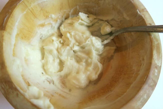 Homemade curl cream