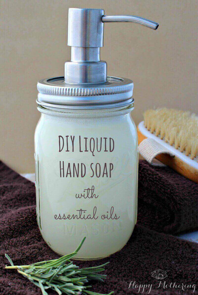 Make Your Own DIY Liquid Hand Soap! - Jenni Raincloud