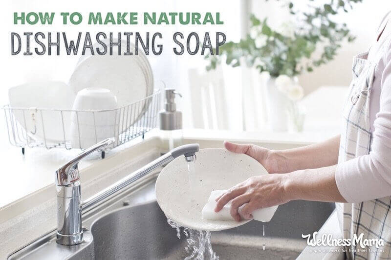 diy natural dishwashing soap