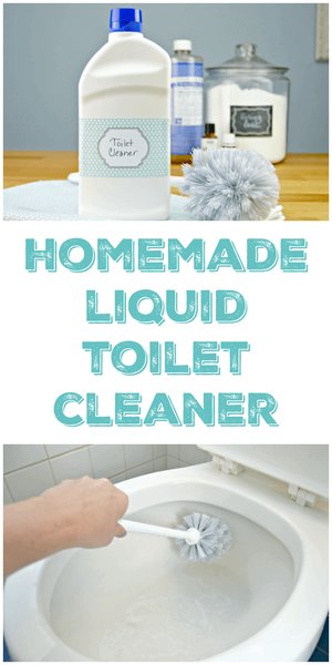 homemade toilet cleaner liquid