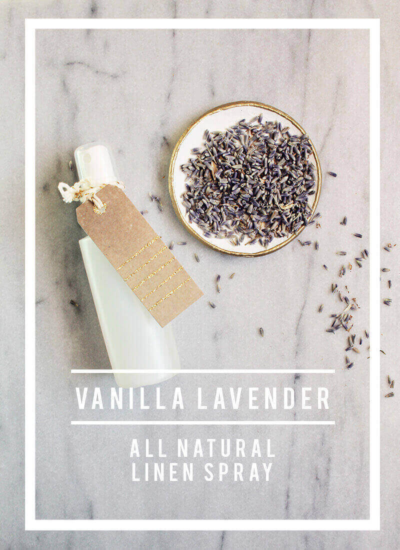 vanilla lavender linen spray