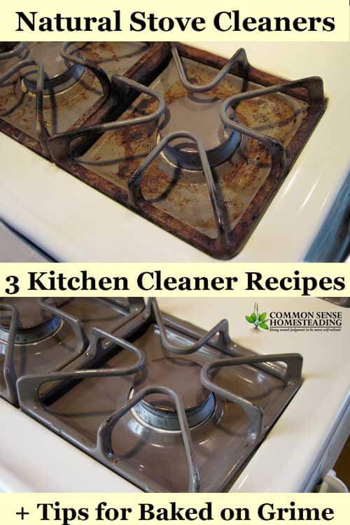 natural stove cleaners